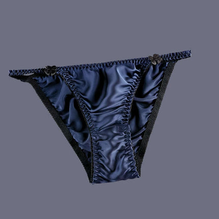 Silk Flower Print Low Waist Breathable Panties for Women in M-2XL, 6 Vibrant Colors - Très Elite
