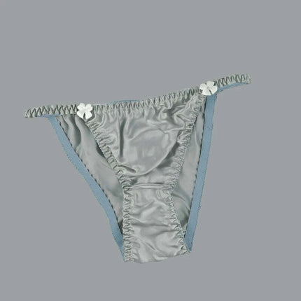 Silk Flower Print Low Waist Breathable Panties for Women in M-2XL, 6 Vibrant Colors - Très Elite
