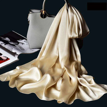 Silk Symphony: Luxurious Women's Scarf for Effortless Elegance - Très Elite