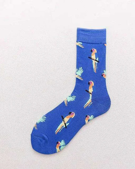 Colorful Tongue Graphic Skateboard Socks for Women - Stylish Fun Addition