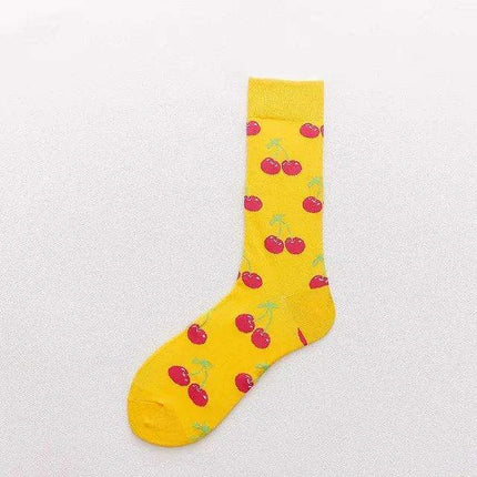 Colorful Tongue Graphic Skateboard Socks for Women - Stylish Fun Addition