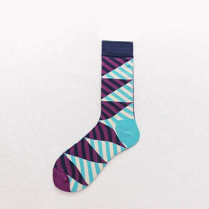 Colorful Tongue Graphic Skateboard Socks for Women - Stylish Fun Addition