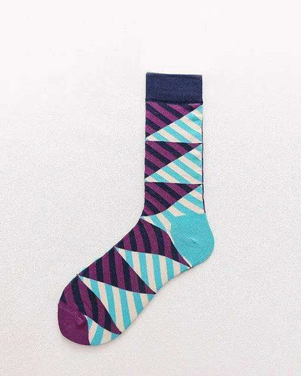 Colorful Tongue Graphic Skateboard Socks for Women - Stylish Fun Addition