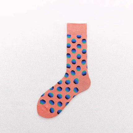 Colorful Tongue Graphic Skateboard Socks for Women - Stylish Fun Addition