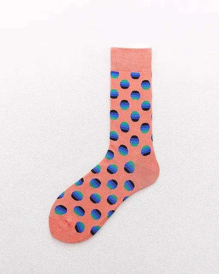 Colorful Tongue Graphic Skateboard Socks for Women - Stylish Fun Addition