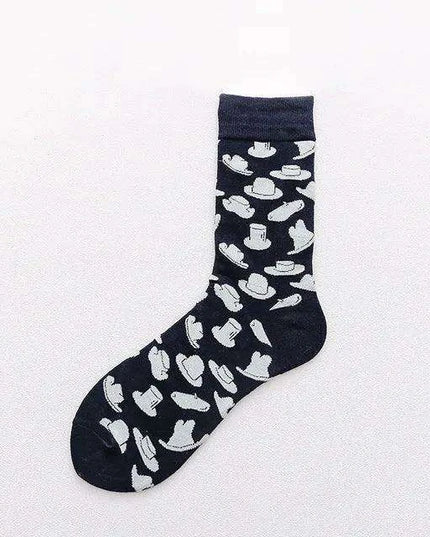 Colorful Tongue Graphic Skateboard Socks for Women - Stylish Fun Addition