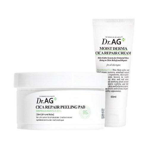Skin Renewal Bundle: Exfoliating Pads & Healing Cream for Radiant Skin - Très Elite