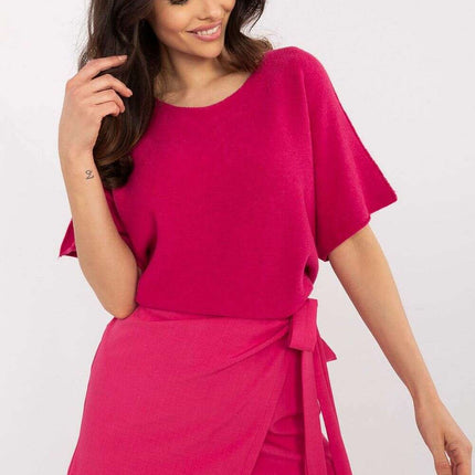 Skirt Pants Model 208510 Elegant Pink Women Trousers - Très Elite