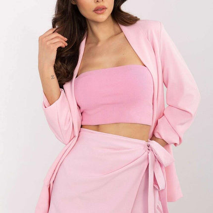 Skirt Pants Model 208510 Elegant Pink Women Trousers - Très Elite