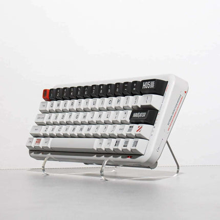 Sleek 3-Tier Clear Acrylic Keyboard Display Rack - Très Elite