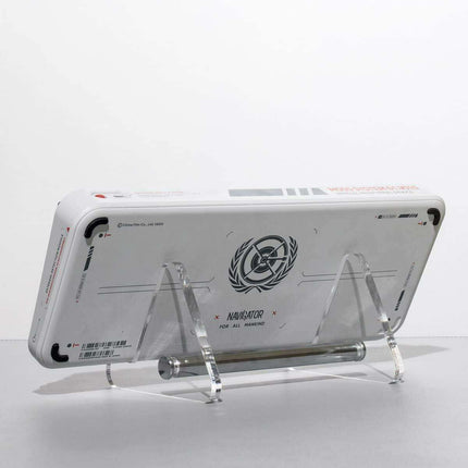 Sleek 3-Tier Clear Acrylic Keyboard Display Rack - Très Elite