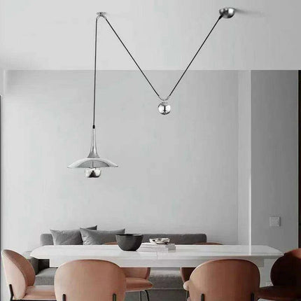 Sleek Adjustable LED Pendant Light: Chic Illumination for Contemporary Homes- Très Elite- Très Elite