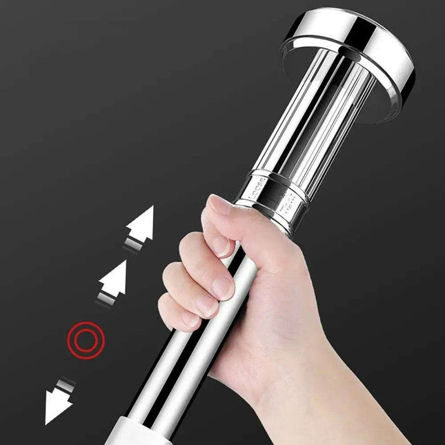 Sleek Adjustable Stainless Steel Curtain Rod - Expandable 35-80cm Home Hanging Solution