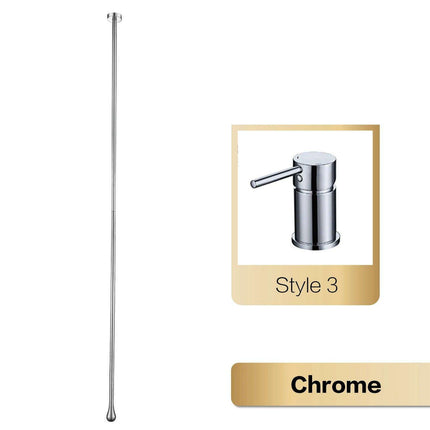 Sleek Black Brass Luxury Bathroom Faucet Set with Single Handle and Dual-Hole Versatility - Très Elite