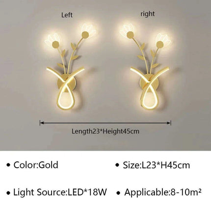 Sleek Contemporary LED Wall Sconce for Elegant Home Illumination..