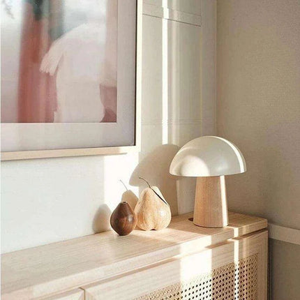 Sleek Contemporary Mushroom LED Table Lamp - Perfect for Home and Office Use - Comes with 1-Year Warranty - Très Elite