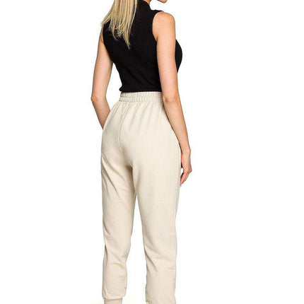 Sleek Cutout Embroidered Lounge Pants - Très Elite