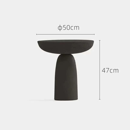 Sleek Grey Marble Nesting Coffee Table with Stylish Black Travertine Base for Contemporary Spaces- Très Elite- Très Elite