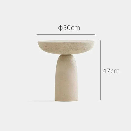 Sleek Grey Marble Nesting Coffee Table with Stylish Black Travertine Base for Contemporary Spaces- Très Elite- Très Elite