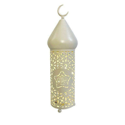 Sleek Iron Lantern: Modern Touch for Eid and Ramadan Festivities - Très Elite