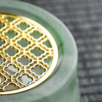Sleek Japanese Ceramic Tea Warmer and Candle Holder for Luxurious Tea Service - Très Elite