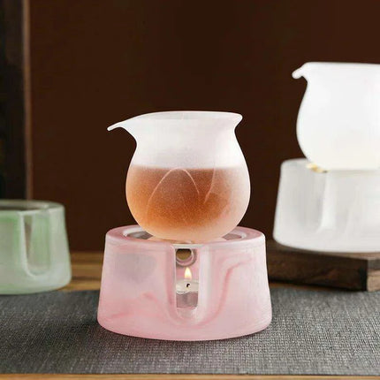 Sleek Japanese Ceramic Tea Warmer and Candle Holder for Luxurious Tea Service - Très Elite