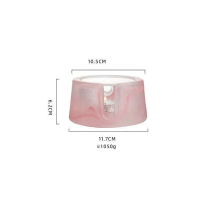 Sleek Japanese Ceramic Tea Warmer and Candle Holder for Luxurious Tea Service - Très Elite