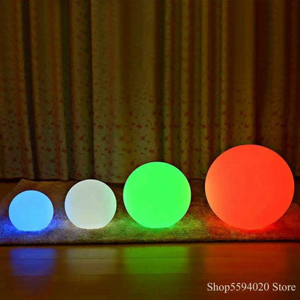 Sleek LED Orb Floor Lamp for Cozy Modern Home Lighting..