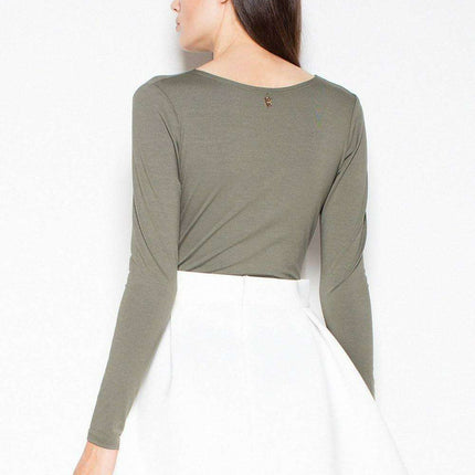 Sleek Long-Sleeve Curves Bodysuit – Sculpting Elegance & Comfort - Très Elite