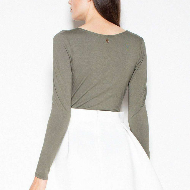 Sleek Long-Sleeve Curves Bodysuit – Sculpting Elegance & Comfort