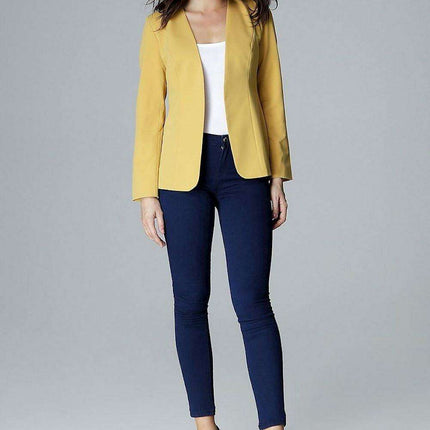 Sleek Long-Sleeve Jacket for Effortless Elegance - Très Elite
