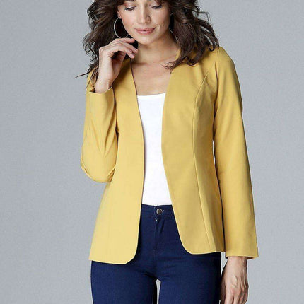 Sleek Long-Sleeve Jacket for Effortless Elegance - Très Elite