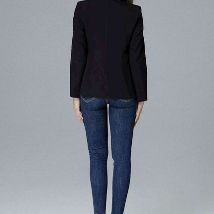 Sleek Long-Sleeve Jacket for Effortless Elegance - Très Elite