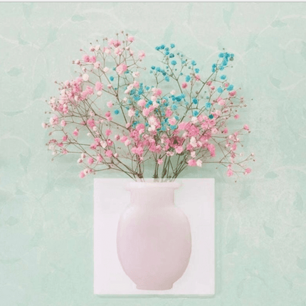Sleek Modern Floral Wall Vase - Enhance Your Interior Aesthetics..