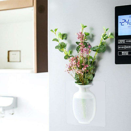 Sleek Modern Floral Wall Vase - Enhance Your Interior Aesthetics..