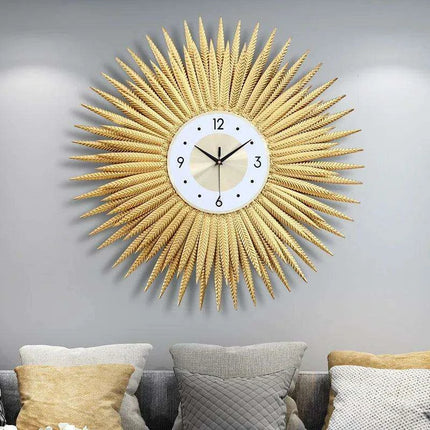 Sleek Modern Quartz Wall Clock 80x80cm for Elegant Home Interiors - Très Elite