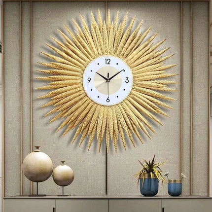 Sleek Modern Quartz Wall Clock 80x80cm for Elegant Home Interiors - Très Elite