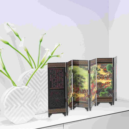 Sleek Modern Space Divider with Built-in Shelving - Stylish Partition for Home and Office - Très Elite