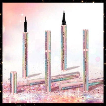 Sleek Noir Waterproof Eyeliner - Effortless Sophistication for All-Day Glamour - Très Elite