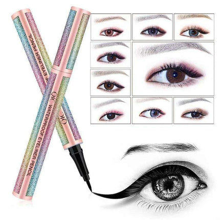 Sleek Noir Waterproof Eyeliner - Effortless Sophistication for All-Day Glamour - Très Elite