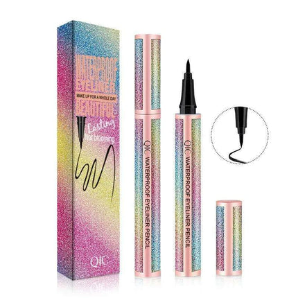 Sleek Noir Waterproof Eyeliner - Effortless Sophistication for All-Day Glamour - Très Elite