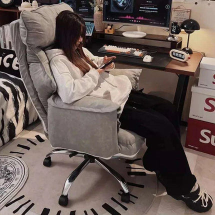 Sleek Nordic Leather Ergonomic Recliner - The Perfect Blend of Comfort for Gaming and Leisure - Très Elite