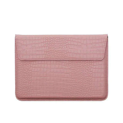 Sleek PU Leather Laptop Sleeve - Compatible with MacBook and Huawei - Chic Tech Accessory for Everyday Use - Très Elite