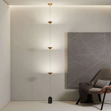 Sleek Scandinavian LED Floor Lamp with Customizable Brightness - Très Elite
