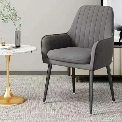 Sleek Scandinavian Metal Chair for Flexible Living - Très Elite