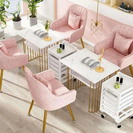 Sleek Scandinavian Metal Chair for Flexible Living - Très Elite