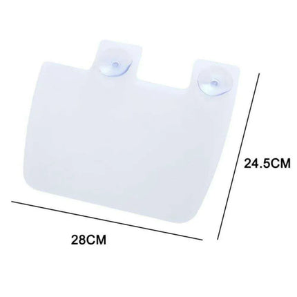Sleek Splash Shield - Modern Kitchen Splash Guard with Easy Suction Installation - Très Elite