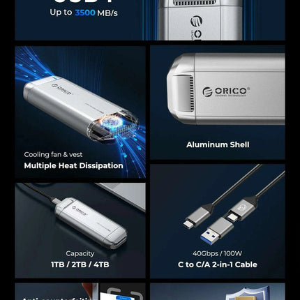 Sleek Sports Car-Inspired Portable SSD with Advanced Cooling and Multi-Device Compatibility - Très Elite