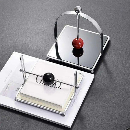 Sleek Stainless Steel Napkin Dispenser for Elegant Dining Arrangements - Très Elite
