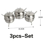 3pcs-Set Silvery